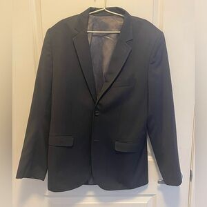 Kenzo Black Sport Coat Classic Single-Breasted Blazer